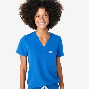 Royal Blue Figs Scrubs